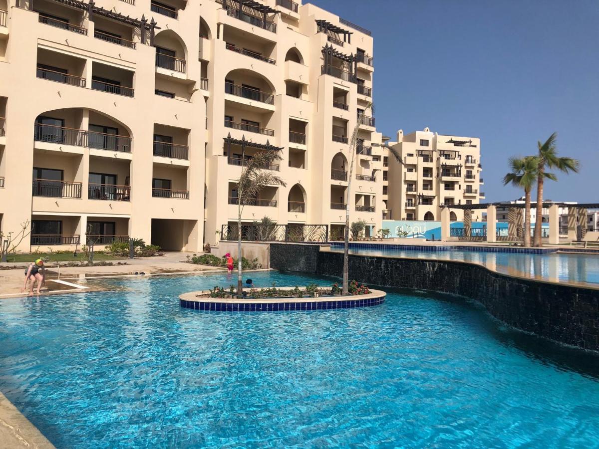 Stylish Pool View Studio In Al Dau Heights Lejlighed Hurghada Eksteriør billede